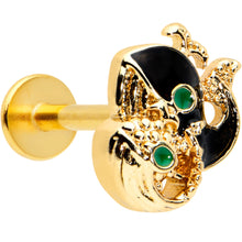 Load image into Gallery viewer, 16G 5/16 Gold Tone Mom Baby Orca Whale Labret Monroe Tragus