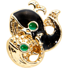 Load image into Gallery viewer, 16G 5/16 Gold Tone Mom Baby Orca Whale Labret Monroe Tragus