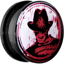 Load image into Gallery viewer, Licensed Nightmare on Elm Street Black Freddy Screw Fit Plug Set