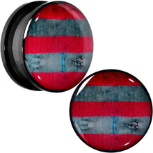 Load image into Gallery viewer, Licensed Nightmare on Elm Street Freddy Stripes Screw Fit Plug Set