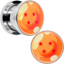 Load image into Gallery viewer, Licensed Dragonball Z Orange 4 Starball Screw Fit Plug Set