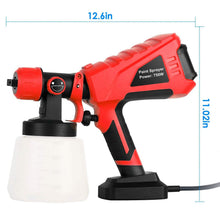 Load image into Gallery viewer, 750W Electric Paint Sprayer Handheld with 3 Spray Patterns