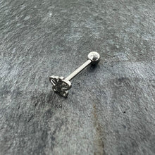 Load image into Gallery viewer, Simply Elegant Butterfly Barbell Tongue Ring