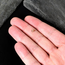 Load image into Gallery viewer, 20G 1/4 Red Gem Rose Gold Tone Octogram Star Nose Bone