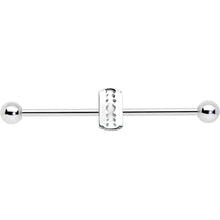Load image into Gallery viewer, 14G Razor Blade Industrial Barbell 38mm