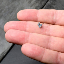 Load image into Gallery viewer, 20G 7mm Glamour Butterfly L Shape Nose Ring