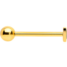 Load image into Gallery viewer, Gold Tone Watermelon Bite Barbell Tongue Ring