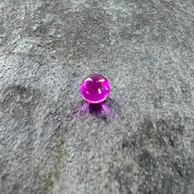 Load image into Gallery viewer, 5mm Purple Acrylic UV Glow Captive Bead Ring Replacement Ball