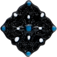 Load image into Gallery viewer, 20G 1/4 Black Lacy Rhombus Nose Bone