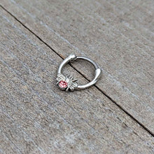 Load image into Gallery viewer, 16G 5/16 Pink Gem Ultra Fly Cartilage Clicker