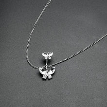 Load image into Gallery viewer, Clear Gem Butterfly Beauties Double Mount Belly Ring Belly Chain