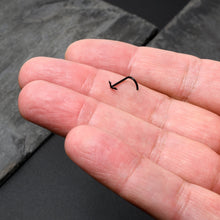 Load image into Gallery viewer, 20G 1/4 Black Anodized Itty Bitty Bat Left Side Nose Screw