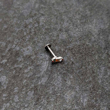 Load image into Gallery viewer, 16G 5/16 Sweet Holiday Christmas Candle Labret Monroe Tragus