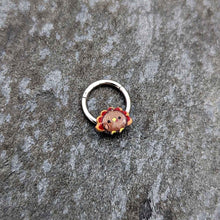 Load image into Gallery viewer, 16G 5/16 Sweet Tiny Turkey Thanksgiving Hinged Segment Ring