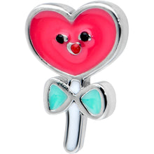 Load image into Gallery viewer, 16G 5/16 Sweet Happy Heart Lollipop Labret Monroe Tragus