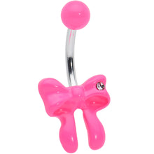 Load image into Gallery viewer, Sydney Belle Girlfriend Collection Pretty Pink Bow Belly Ring
