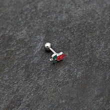 Load image into Gallery viewer, 16G 1/4 Sweet Happy Rose Flower Cartilage Tragus Earring