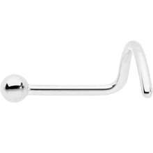 Load image into Gallery viewer, 20G 1/4 ASTM F-136 Implant Grade Titanium Ball End Left Side Nose Screw