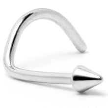 Load image into Gallery viewer, 20G 1/4 ASTM F-136 Implant Grade Titanium Cone End Left Side Nose Screw