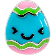 Load image into Gallery viewer, 16G 5/16 Blue Celebration Easter Egg Labret Monroe Tragus