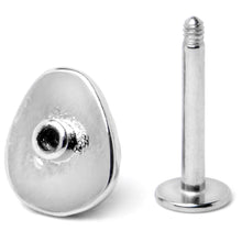Load image into Gallery viewer, 16G 5/16 Blue Celebration Easter Egg Labret Monroe Tragus