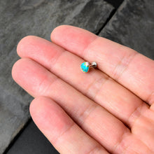 Load image into Gallery viewer, 16G 5/16 Blue Celebration Easter Egg Labret Monroe Tragus