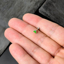 Load image into Gallery viewer, 16G 5/16 Sweet Happy Shamrock St Patricks Labret Monroe Tragus