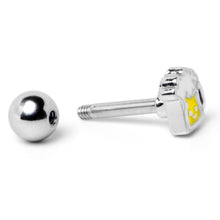 Load image into Gallery viewer, 16G 1/4 Sweet Happy Beer St Patricks Cartilage Tragus Earring