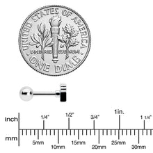 Load image into Gallery viewer, 16G 1/4 Sweet Happy Green Beer St Patricks Cartilage Tragus Earring
