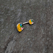 Load image into Gallery viewer, Celebration Easter Basket Double Mount Belly Ring