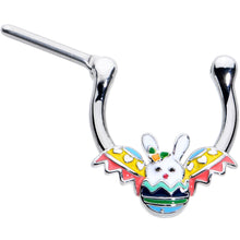 Load image into Gallery viewer, 16G 5/16 Easter Egg Bunny Cartilage Clicker