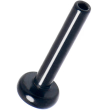 Load image into Gallery viewer, 18G 1/4 Black ASTM F-136 Implant Grade Titanium Threadless Post Only Labret