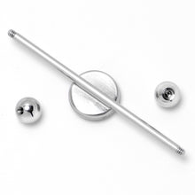 Load image into Gallery viewer, 14G Loving Octopus Duo Industrial Barbell 38mm