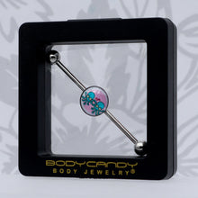 Load image into Gallery viewer, 14G Loving Octopus Duo Industrial Barbell 38mm