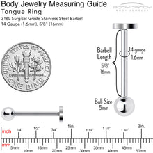 Load image into Gallery viewer, Patriotic Flag Barbell Tongue Ring