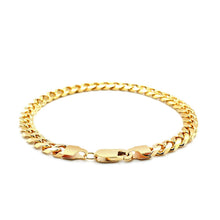 Load image into Gallery viewer, 5.8mm 14k Yellow Gold Solid Miami Cuban Bracelet