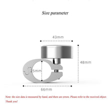 Load image into Gallery viewer, 7/8" Universal Motorcycle Handlebar Watch Bike Hand Grip Bar Mount Dial Clock Motorcycle Handlebar Watch Mount Clock Glow Mount Clock Dial Watch Fit Waterproof For Scooter Bicycle Motor ATV