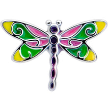 Load image into Gallery viewer, Dragonfly Colors Barbell Tongue Ring