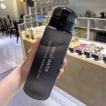 Load image into Gallery viewer, 780ml Bottle For Drink Plastic Leak Proof Sports Bottles Shaker Water Bottle Drinkware BPA Free Sports Water Bottle Outdoor Water Bottle with Straw Plastic Portable Water Bottle Camping Bike Bottle Kitchen Tools Drink Water