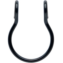 Load image into Gallery viewer, Black Stainless Steel Clip on Fake Septum Nose Hoop