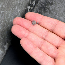 Load image into Gallery viewer, 16G 5/16 Pink Gem Lunar Dragonfly Internally Threaded Labret Tragus