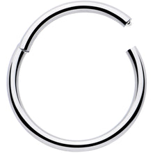 Load image into Gallery viewer, 16G 7/16 316L Surgical Steel Precision Hinged Segment Hoop