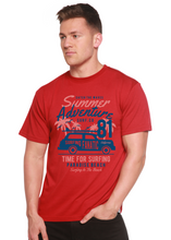Load image into Gallery viewer, Sammer Adventure Spun Bamboo® Men's Bamboo Viscose/Organic Cotton Short Sleeve Graphic T-Shirt
