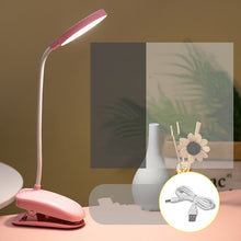 Load image into Gallery viewer, Bright LED Table Lamp Study Desk Reading Book Lamp Eye-care Bedside Bedroom Battery Desk Light For Student Office LED Stand Decorative Table Lamp Cute Study Lamps for Bedroom Décor