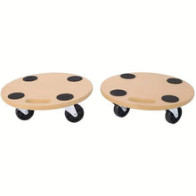 Load image into Gallery viewer, 2-Piece: Furniture Moving Dolly Heavy Duty Wood Rolling Mover