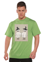 Load image into Gallery viewer, Cute Ghost Men's Bamboo Viscose/Organic Cotton Short Sleeve Graphic T-Shirt