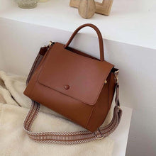 Load image into Gallery viewer, Casual Simple Leather Crossbody Bag For Women And Girls Designer Shoulder Messenger Travel Bag For Ladies