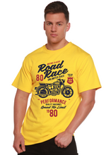 Load image into Gallery viewer, Road Race Motorcycles Spun Bamboo® Men's Bamboo Viscose/Organic Cotton Short Sleeve Graphic T-Shirt