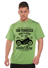 Load image into Gallery viewer, San Fransisco Spun Bamboo® Men's Bamboo Viscose/Organic Cotton Short Sleeve Graphic T-Shirt