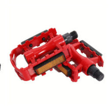 Load image into Gallery viewer, Reflective Setting On Both Sides All-aluminum Large Pedal Bicycle Universal Non-slip Pedal Riding Equipment Bike Pedals Mountain Road Bicycle Flat Pedal-Universal Lightweight Aluminum Alloy Platform Pedal For Travel Cycle-Cross The Road